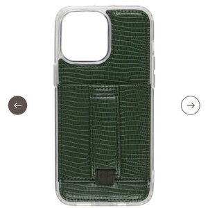 Walli Case iPhone 14 Pro Vivienne Green by Chris Loves Julia